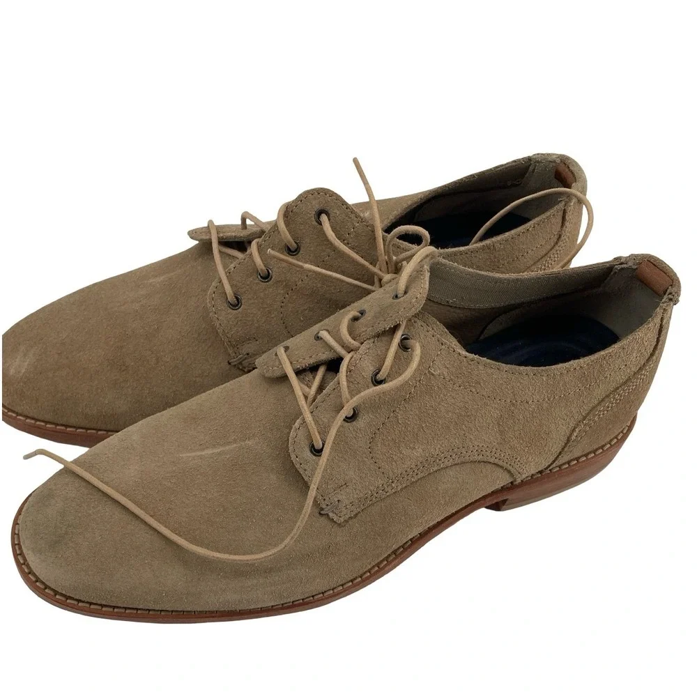 Cole Haan Men's Oxford Grand 360 Tan Suede 10.5M